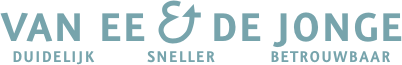 Logo Van Ee & De Jonge notariaat estate planning mediation